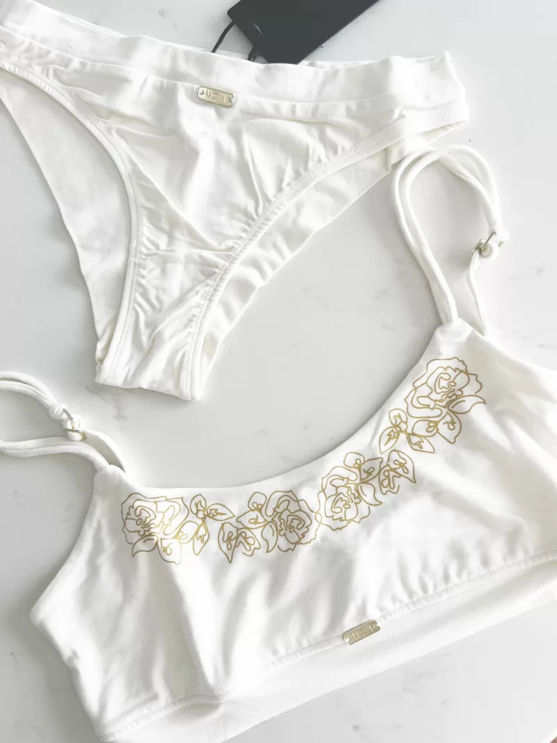 Bare Hug Milk and Honey Brazilian 2-Piece Intimates Set