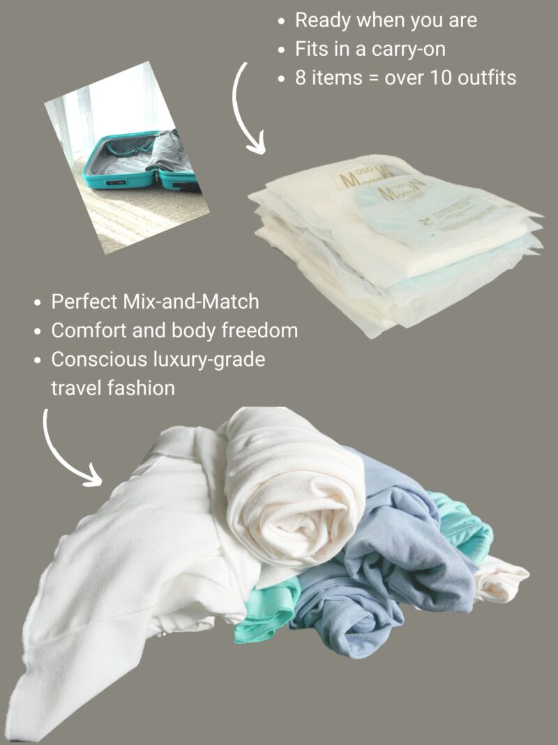 Travel capsule wardrobe - Ready when you are